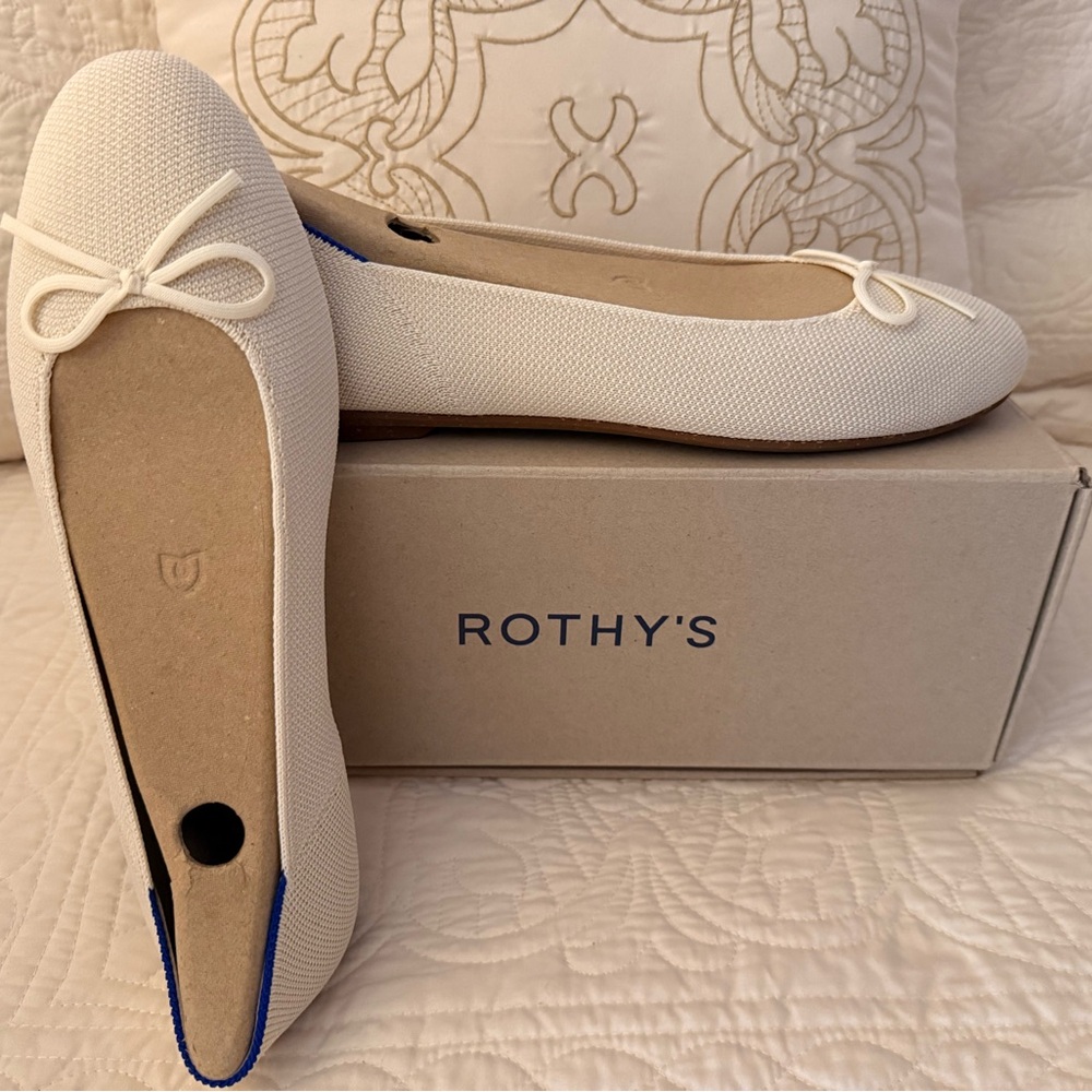 Rothy's The Ballet Flat in Gardenia